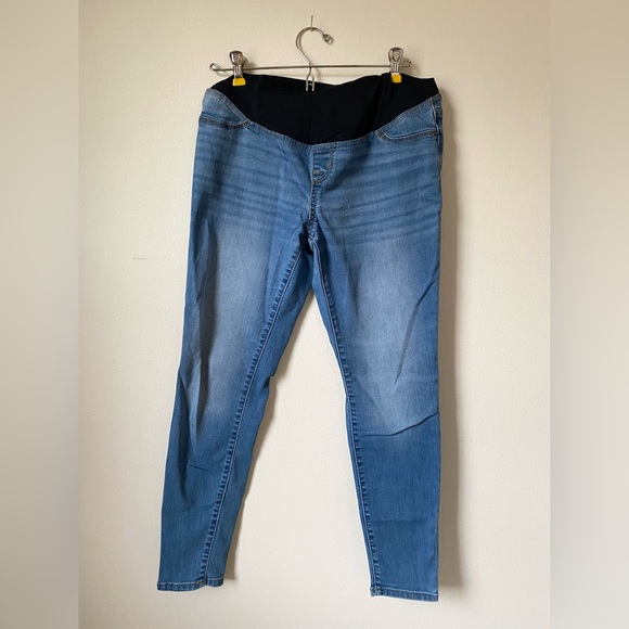 Isabel Maternity skinny leg legging jeans medium wash size 4/27 - Picture 2 of 4